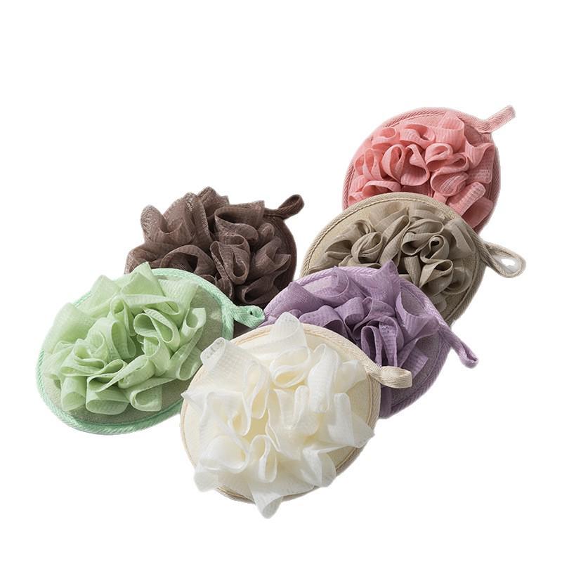 Top-Selling Bath Sponge & Scrubber: Japanese/Korean Foaming Mud Back & Body Flower Glove