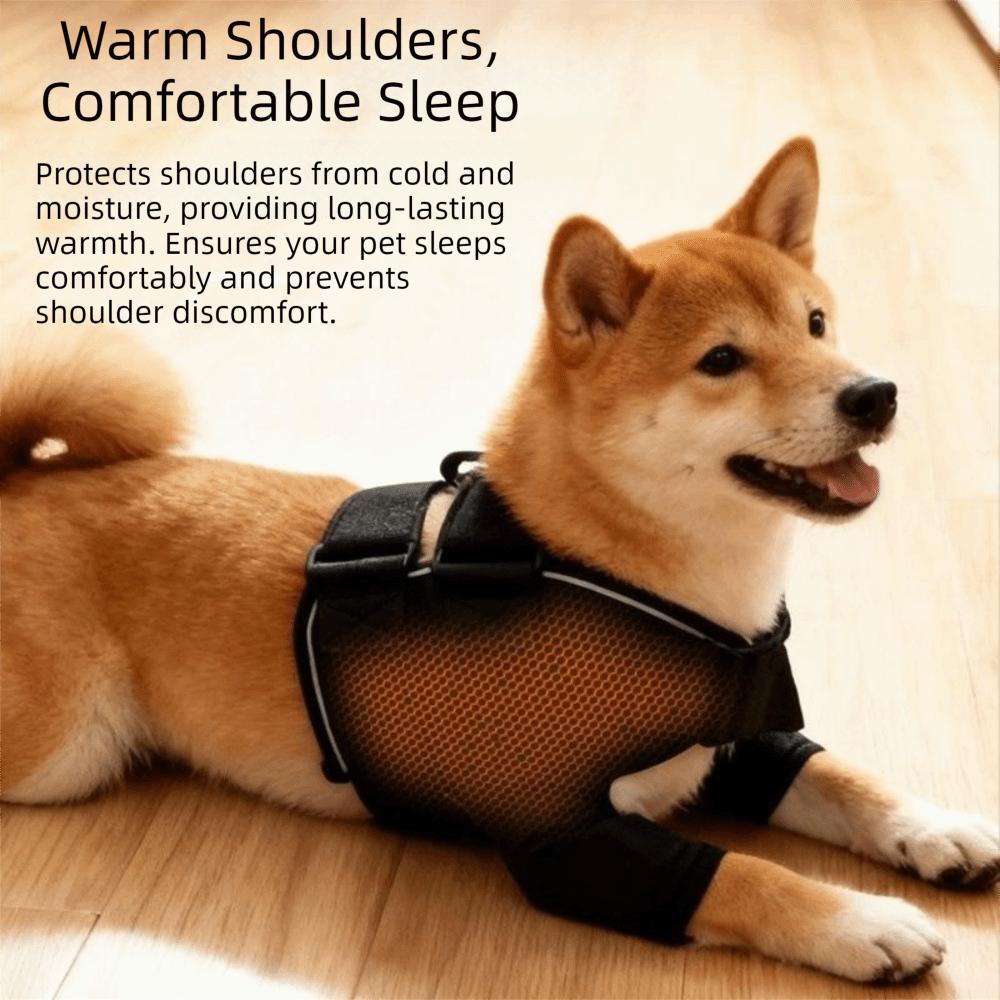 Adjustable Dog Shoulder Brace Self-Heating Dog Joint Protection Sleeve Walking