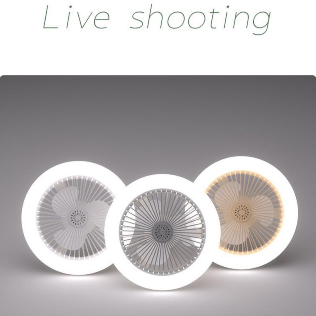 HOMZY Rotatable 3in1 Ceiling Fan with Remote Control Lighting Lamp E27 Converter Base Lighting Base Bedroom Living Room Miflame