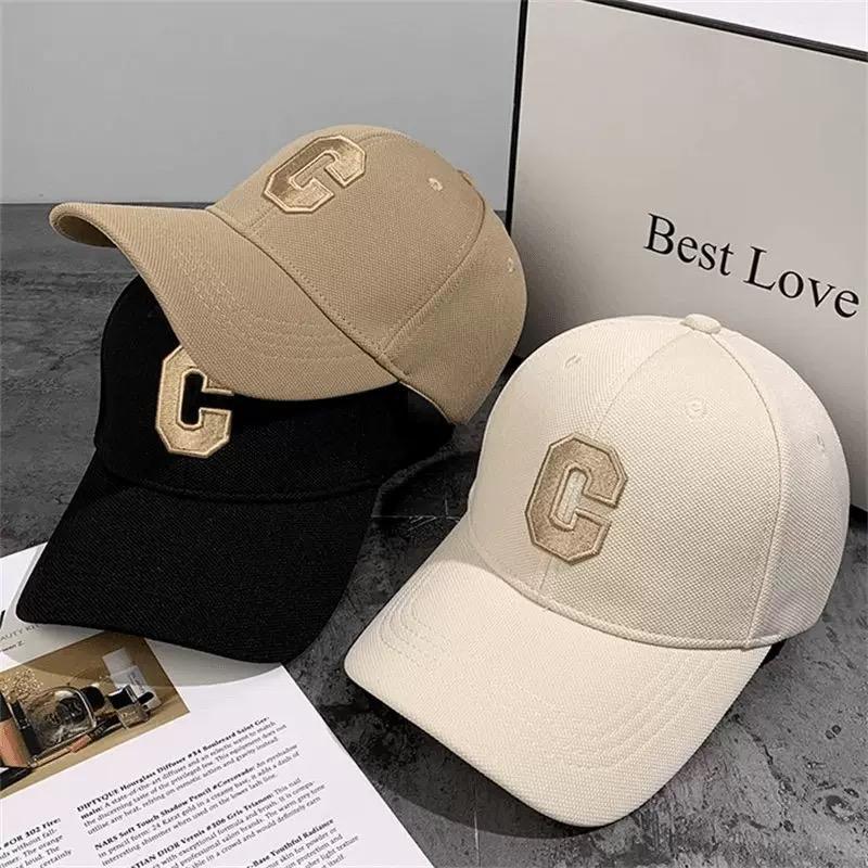 Unisex Hat Plain Curved Sun Visor Hat Outdoor Dustproof Baseball Cap Solid Color Fashion Adjustable Leisure Caps Men Women