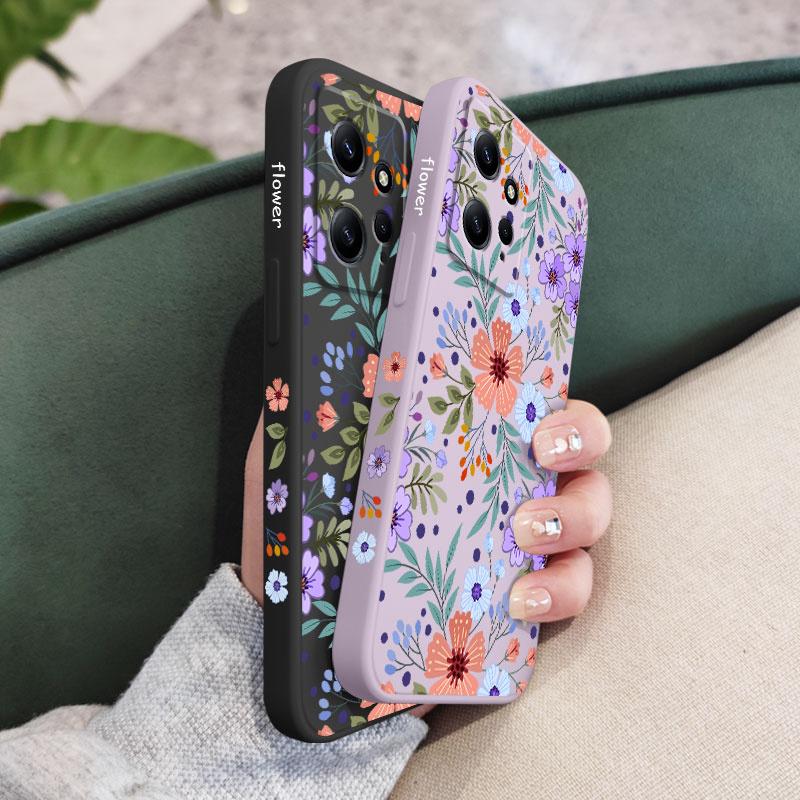 Miss Flower Phone Case For Xiaomi Redmi Note 15 Pro Plus 4G 5G Silicone Cover