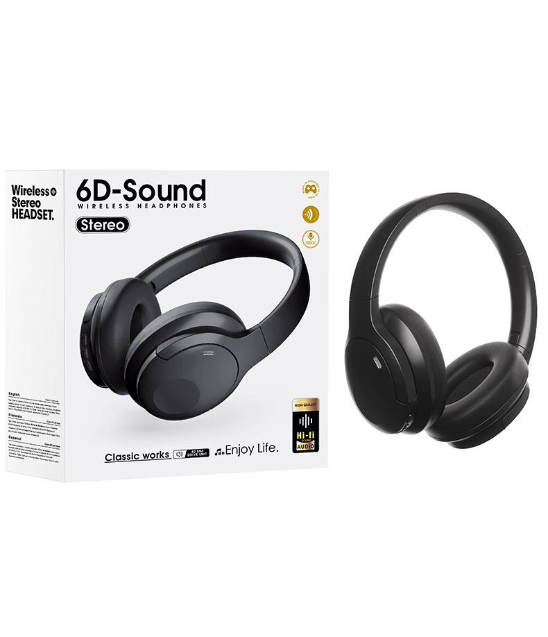 ANC Wireless Over-Ear Headphones: Active Noise Cancelling, Super Bass, Long Battery Life, Bluetooth