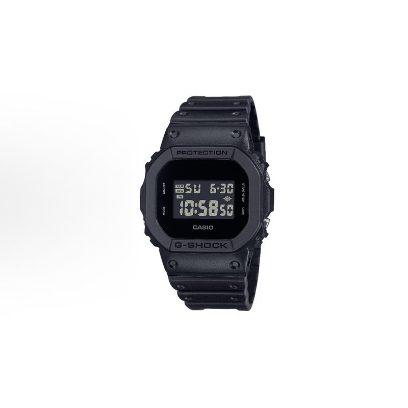 CASIO Customized watch modified series black resin case fashion trend life waterproof W-800H-1A modified-Rock Shield seri W -800H-1A чёрный