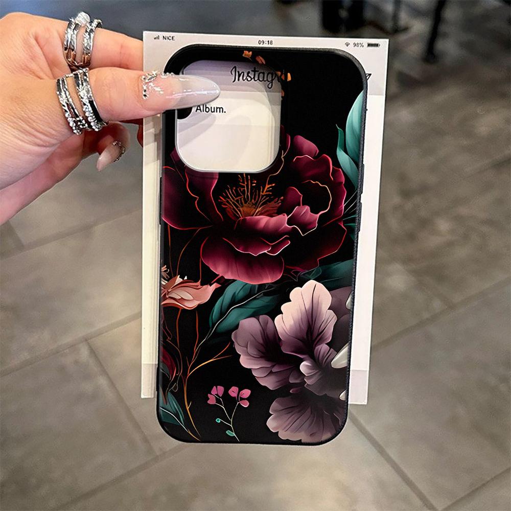 Wax Pattern  Phone Case For Iphone 17 17E 16E 11 Pro Max 13 15 Plus 16 14 12 Modern Minimal Shockproof Shell Coque