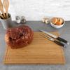 Extra Large Bamboo Cutting Board with Juice Groove Antimicrobial Antibacterial Thick Kitchen Prep Surface Knife Friendly