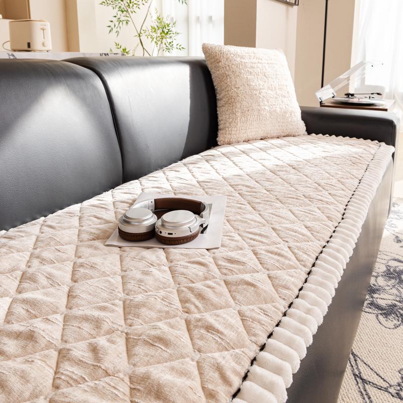 Chenille Sofa Cushion Cover Pet Friendly Sofas Mat L Shape Corner Washable Couch Towel for Living Room Protector Home Decor