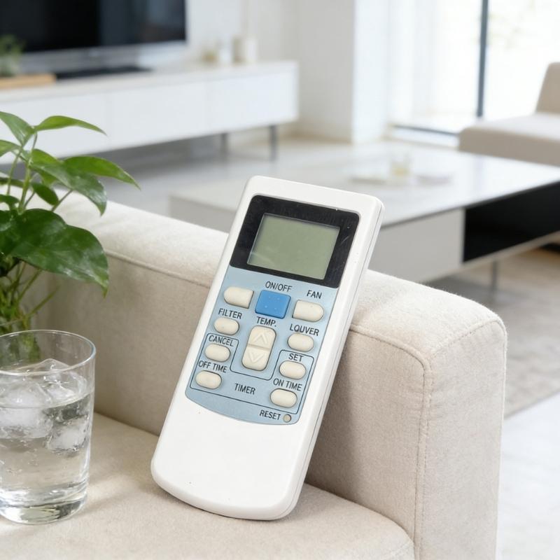 Remote Control for PC-LH3A PC-LH6 PC-LH6Q Air Conditioner Units with Energy Saving Mode Reducing Battery Consumption