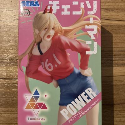 SEGA Chainsaw Man Luminasta Power Figur - Anime Sammelspielzeug