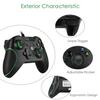 Przewodowy Kontroler Xbox One dla Xbox One/One X/One S i Windows 10 - Gniazdo słuchawkowe 3,5 mm, Podwójna wibracja, Ergonomiczny, Plug-and-Play USB