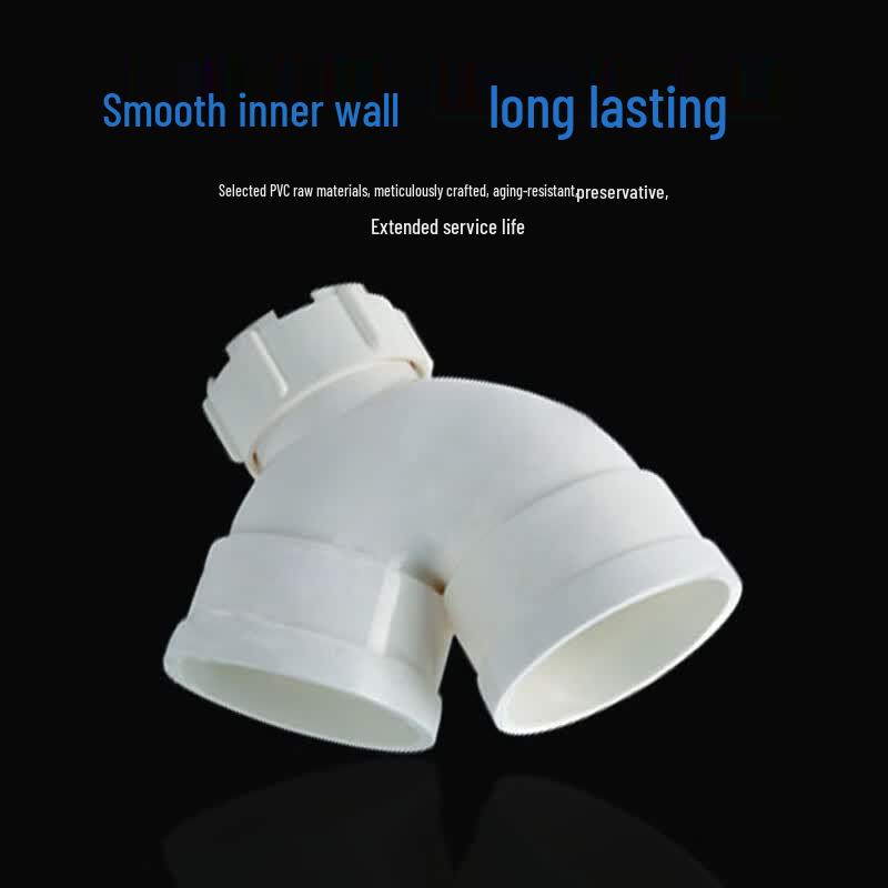 DeQi PVC Drain Pipe Trap