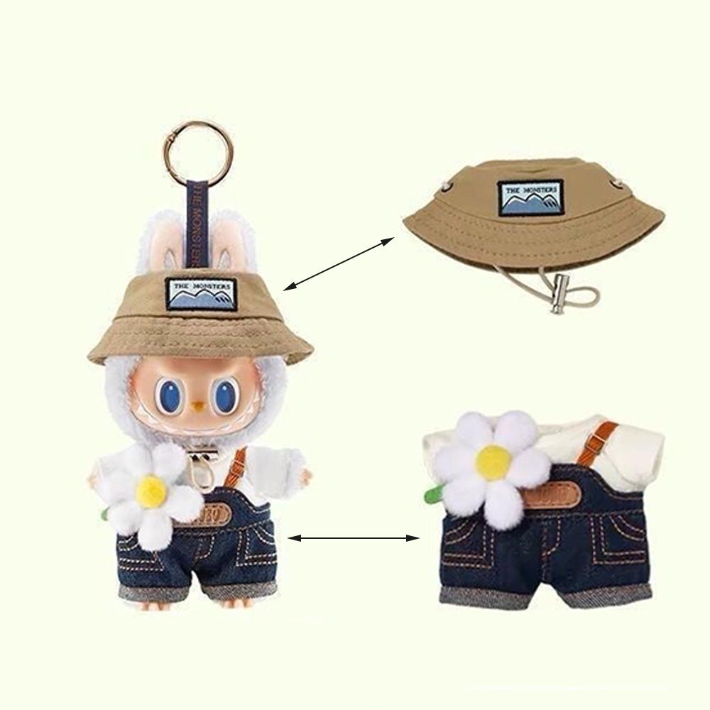 Labubu Plush The Monsters Hanging Card Toy For Modern Home Decor Or Keychain