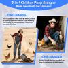 Purpose Metal Manures Scooper Tool For Chicken Coops Grimalkin Litter Sand With Extendable Stainless Handle