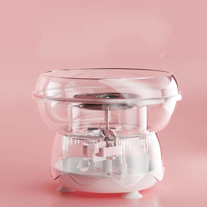 Zuckerwatte Maschine Kinder 1 Stück Zuhause Automatisch Zuckerwatte Machen Mini Bunt Zucker Familiengeschenk Geburtstagsparty Tragbar