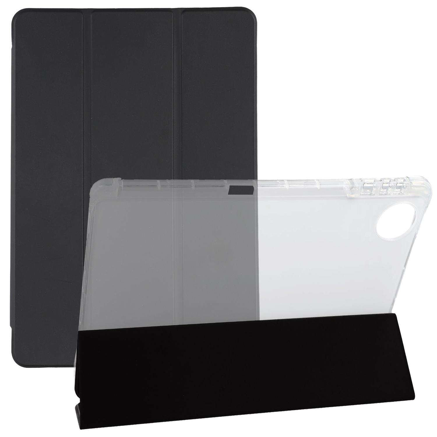 

Чохол для Honor Pad 10 з відділенням для стилуса, трискладна підставка, обкладинка для планшета з PU шкіри+ТПУ, функція автоматичного ввімкнення/вимкнення Black