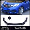 Honda Fit 2018-2020 Front Lip: Three-Section Sport Bumper Modification