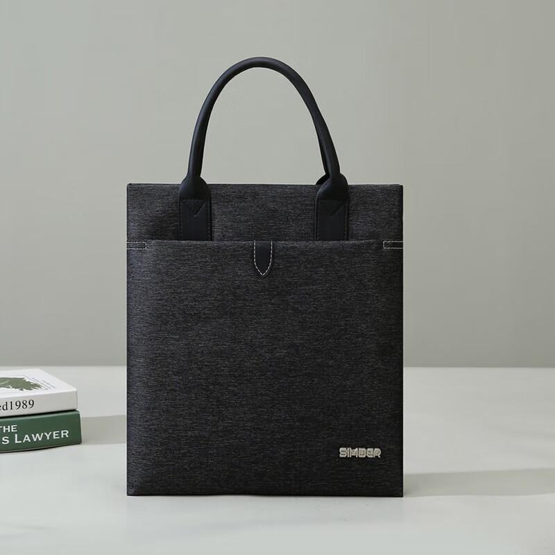 Men s Waterproof Vertical Laptop Briefcase