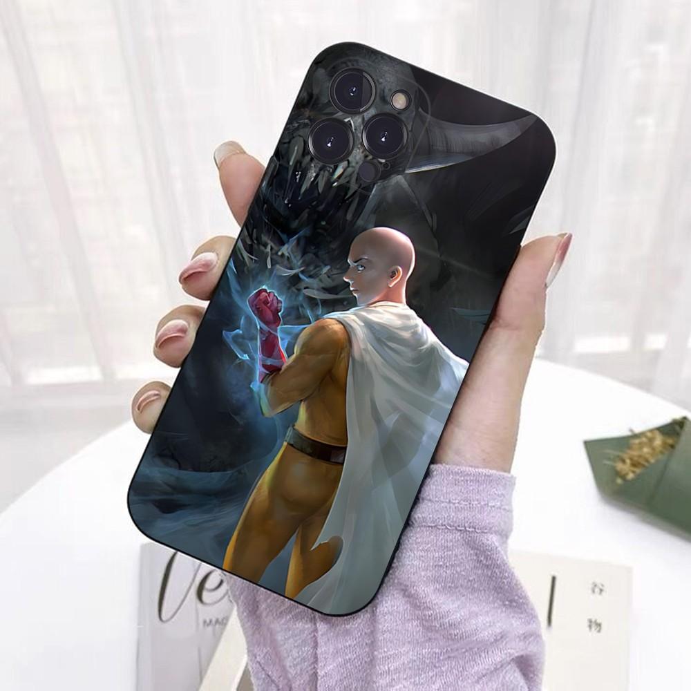 One Punch Man Phone Case For IPhone 16 15 14 11 12 13 Mini Pro XS Max Cover 6 7 8 Plus X Funda Shell