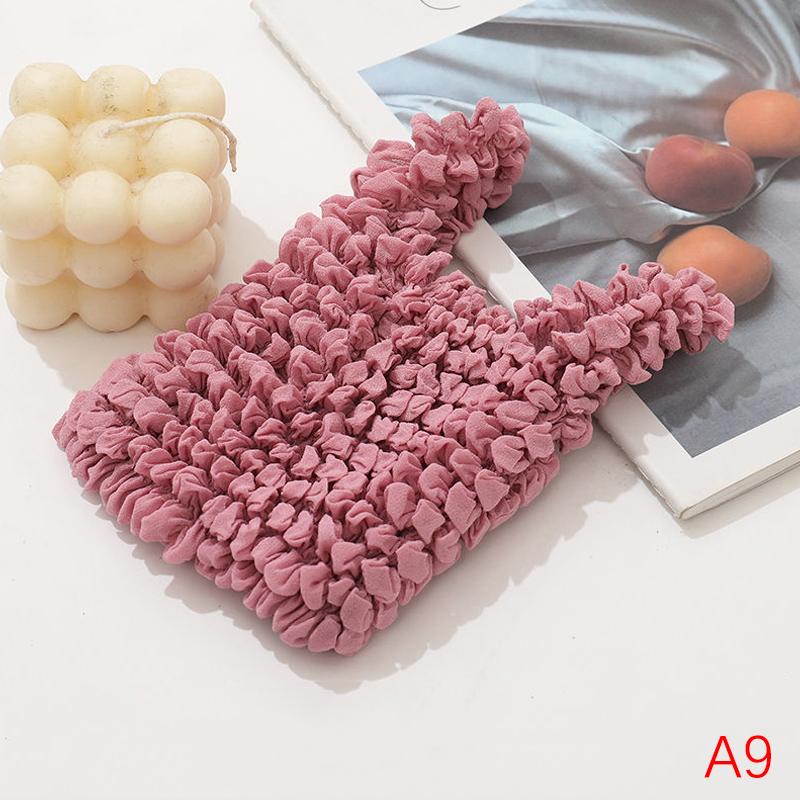 Magic Expansion Pleated Flexible Stretch Bag Large Capacity Shopping Elastic Portable Handbag Reusable Mini Tote