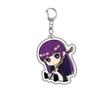 Keychain Frieren Acrylic Keychain Frieren Himmel Heiter Cartoon Pendant Anime Keychain Cartoon Keychain Anime Pendant Keychain