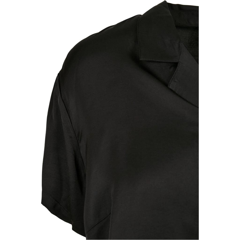 Urban Classics Womens/Ladies Viscose Satin Resort Shirt
