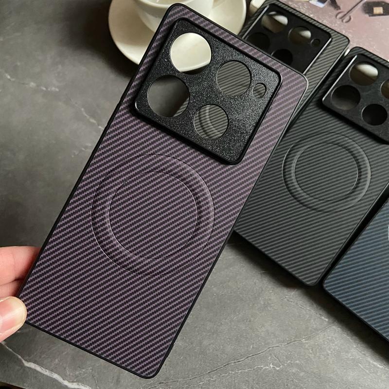 Magnetic Case for Motorola Moto Edge 60 50 Fusion Ultra Neo Pro G86 G84 G85 Cover PU Leather Carbon Fiber Texture Mag-safe Shell