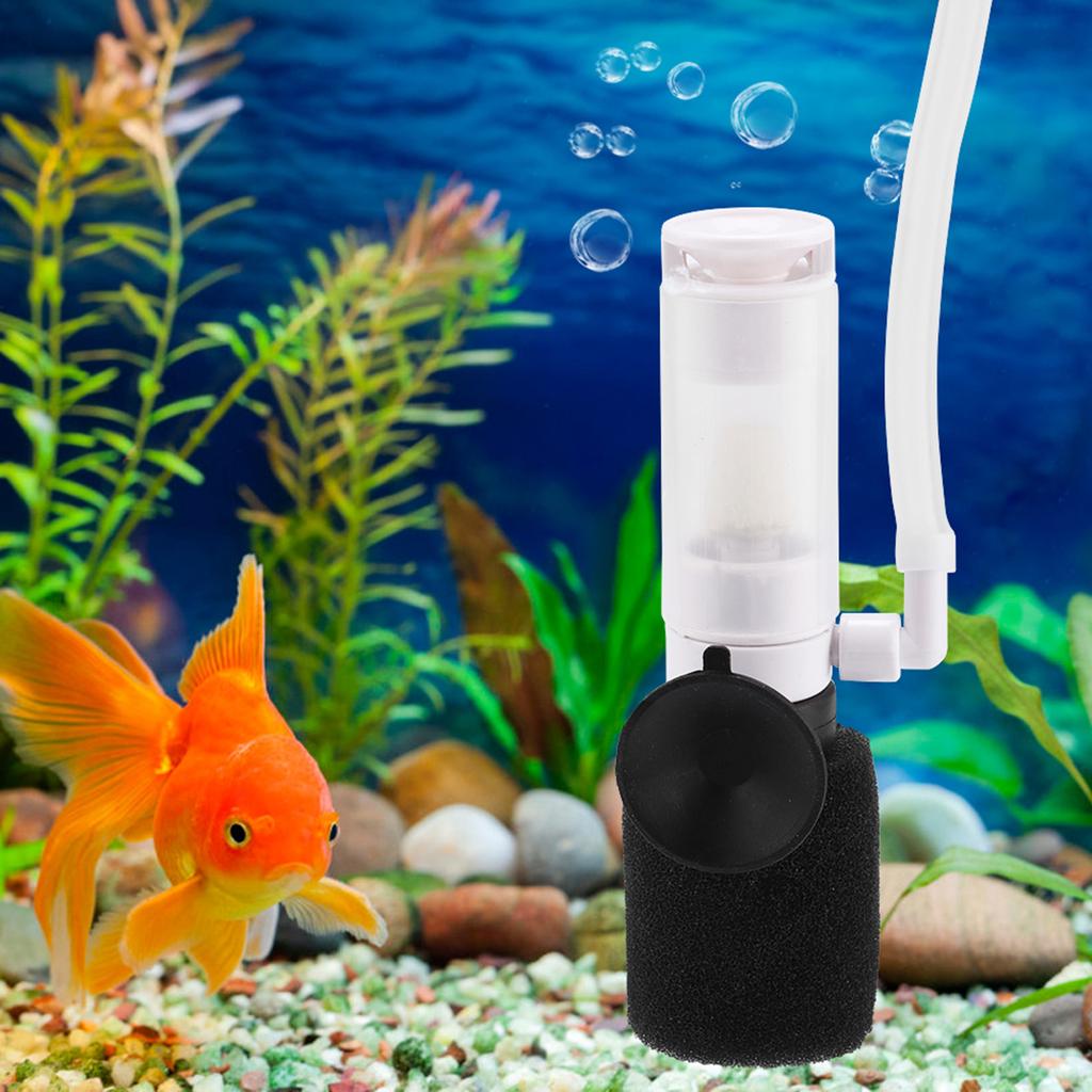 3‑in‑1 Practical Fish Tank Filter Mini Aquarium Biochemical Sponge Filters