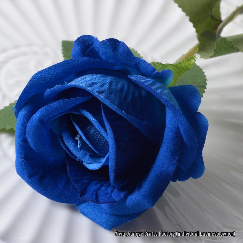 Large Flannel Rose Silk Bouquet for Wedding and Valentine's Day Home Decor