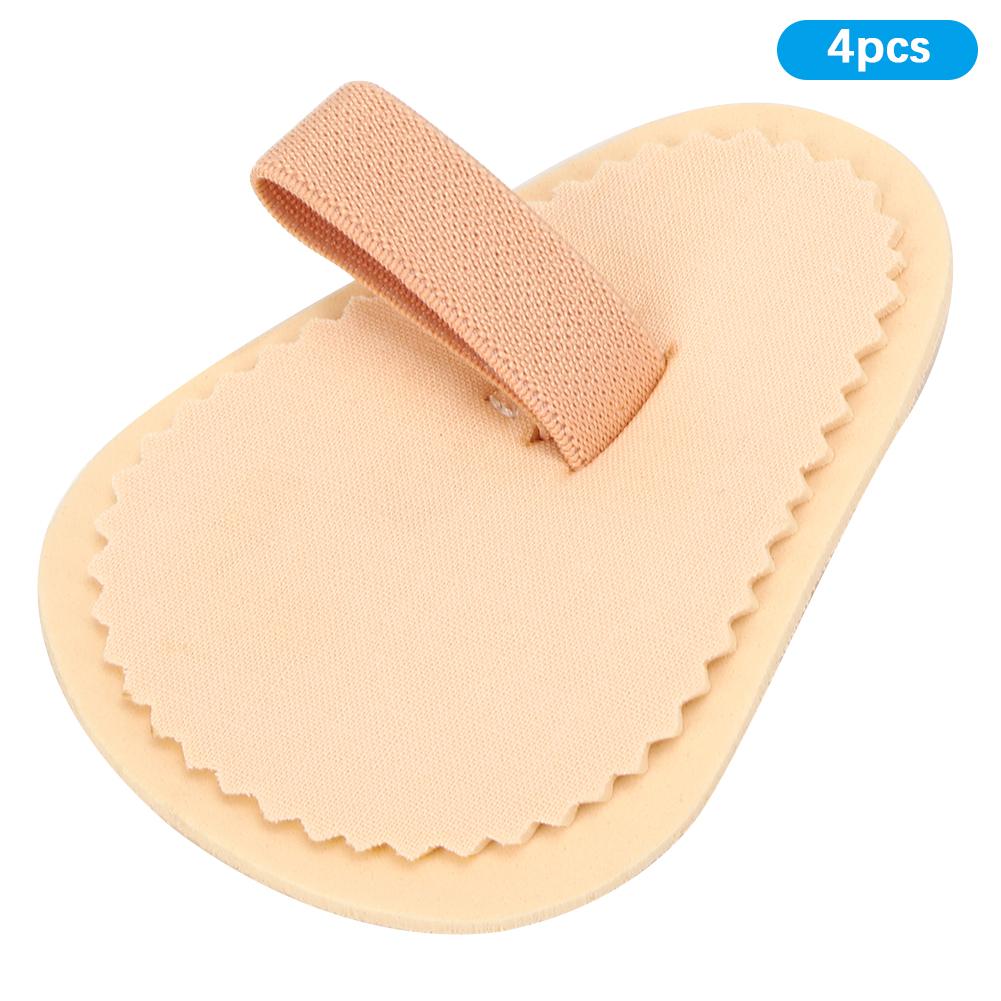 4pcs Toe Straightener Separators Protector Bunion Splint Corrector Toe Spacer Cover Guard1 Hole