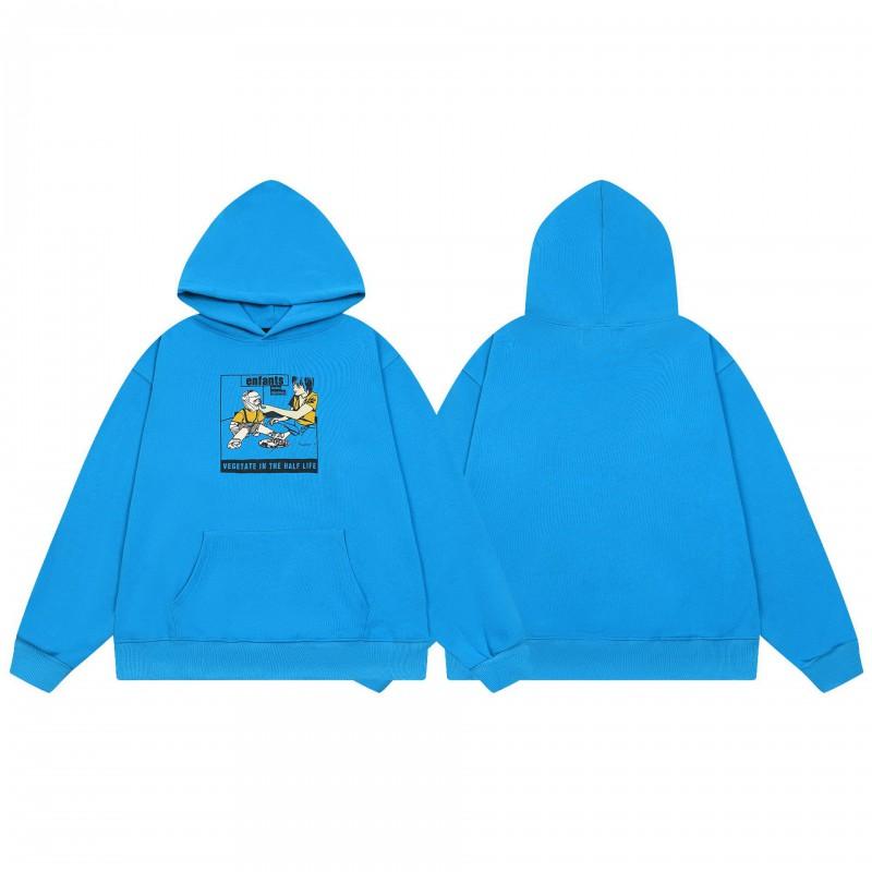 2025 Unisex Oversized Hooded Sweatshirt With Vintage Character Print Loose Fit Streetwear Casual Top