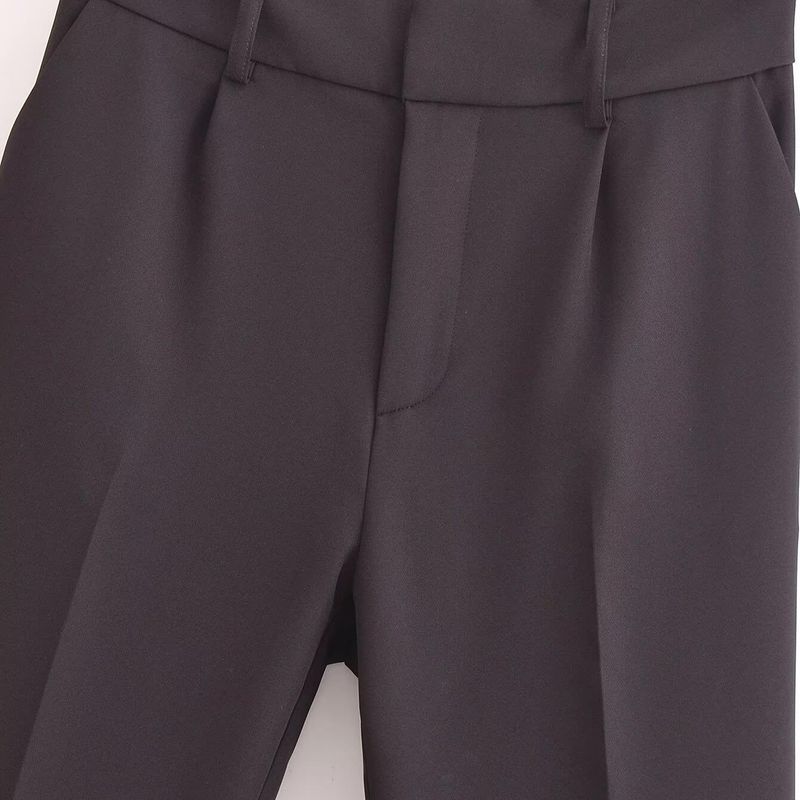 Kaslead New Arrival Women's Clothing Fashion Style Fashion Minimalist All-Match Multicolor High Waist Casual Suit Pants