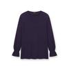 Extra Fine Wool Ruffle Sweater