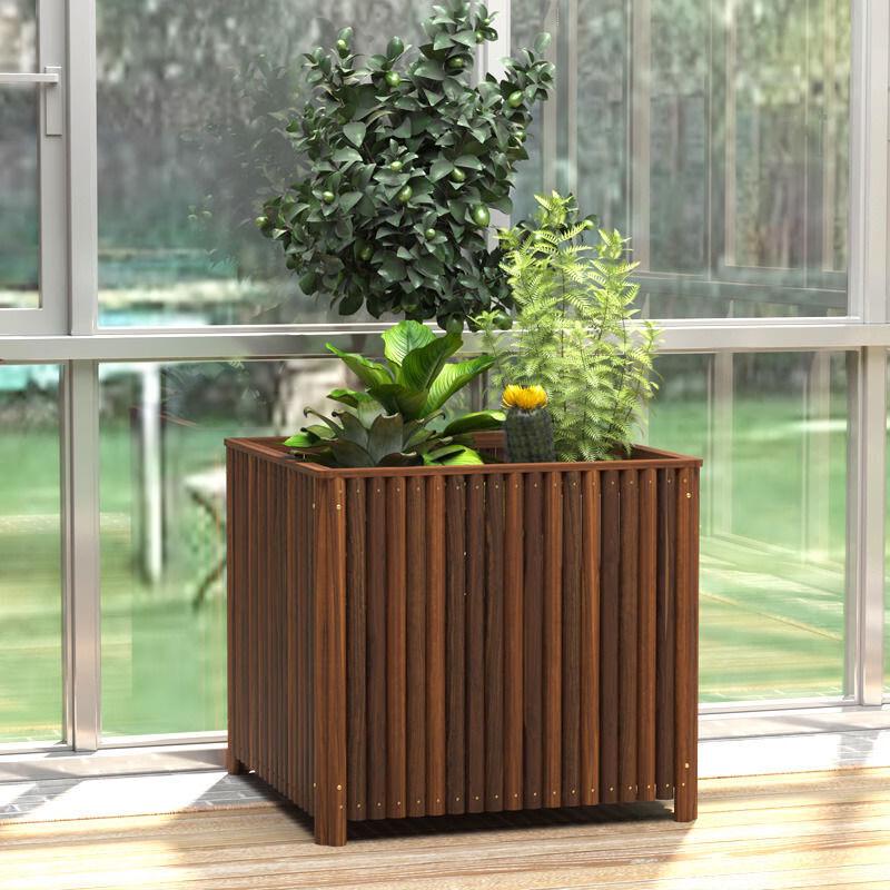 Outdoor HC Preservative Wood Planter Box