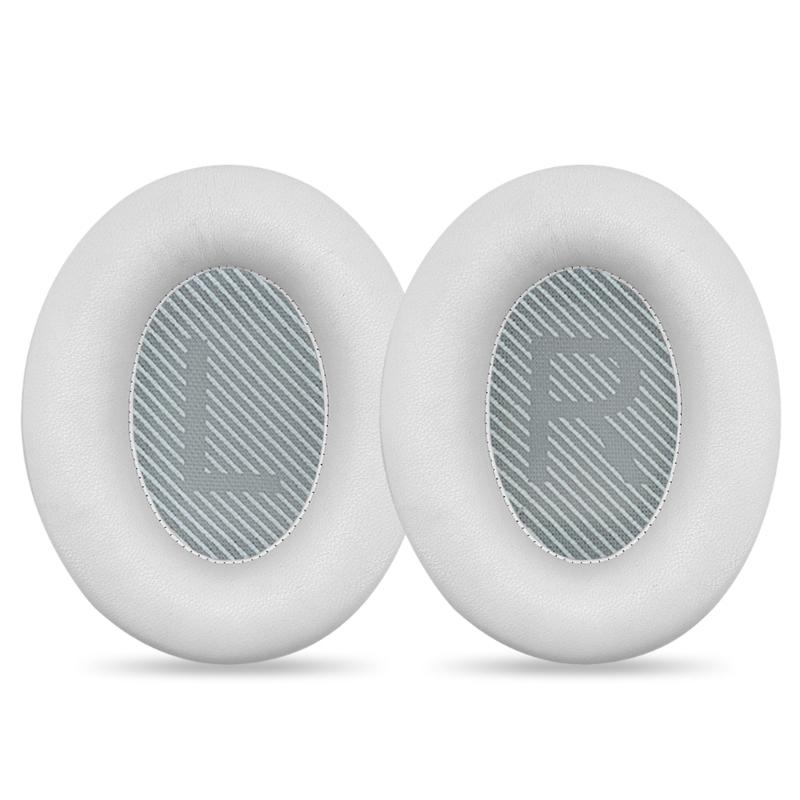 Replacement Sheepskin Earpads Ear Pad for Quiet Comfort QC35 QC35II QC35ii Headphones Ear Cushions Earmuffs Ear Cover белый