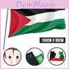 Steag mare Palestina 5 x 3 Ft Culori vibrante Decor pentru casă Pentru susținătorii palestinieni