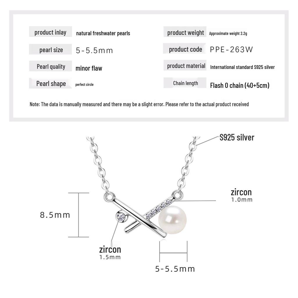 Double Layer Freshwater Pearl Choker Necklace, s925 Sterling Silver, 18k Gold Plated, Gift for Christmas and Qixi