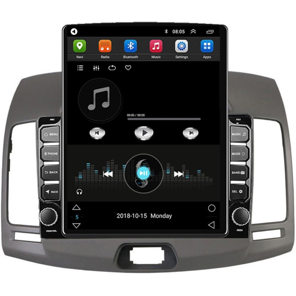 9.7'' Android Car Radio For Hyundai Elantra 2006-2010 2 DIN Tesla Vertical Screen Carplay Auto Radio Multimedia Player 2+32GB