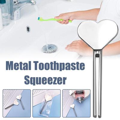 Metall Manuelles Zahnpasta Auspressgerät Stahlrohr Schlüssel Rollrohr Schlüssel Creme Handrohr Auspresser Rolle Handcreme I2L5