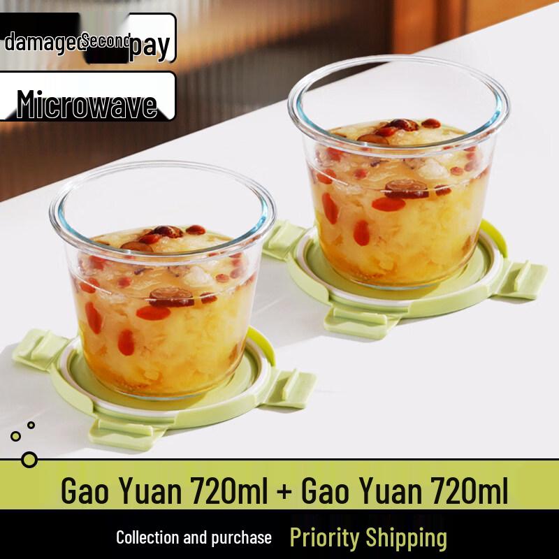 

ZISIZ Glass Lunch Box