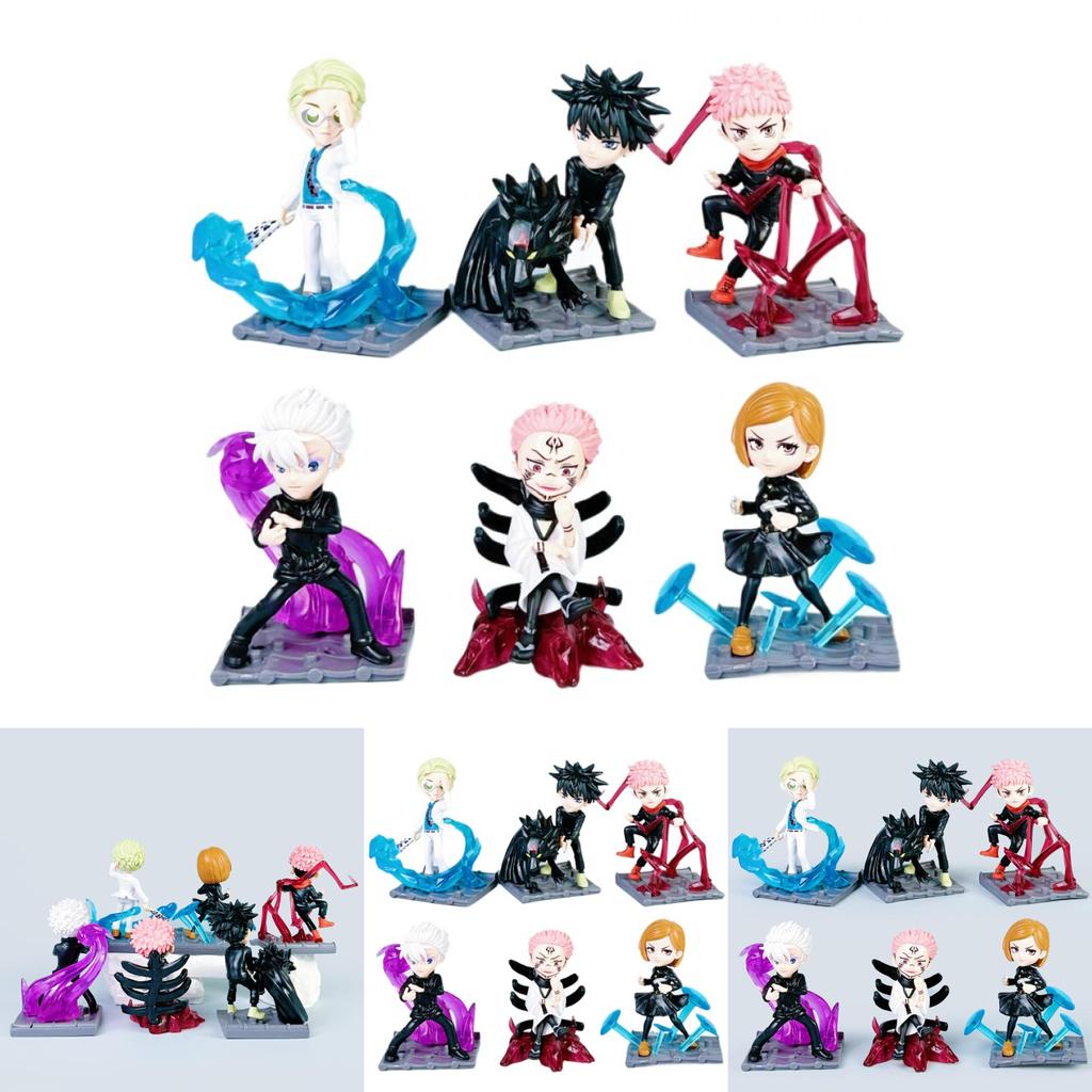 Jujutsu Kaisen Action Figure Set Pvc Collectible Figures For Anime Fans And Display