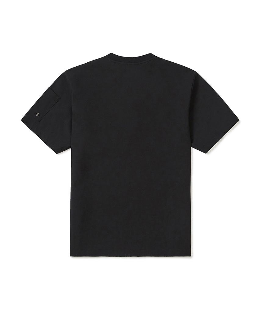 SNOWPEAK APPAREL Cordura Short Sleeve T-Shirt (S25Mmpts02) Black