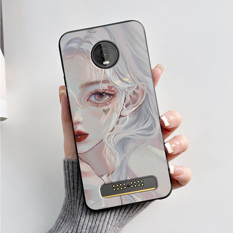 For Motorola Moto Z4 Z3 Play Case Cute Cartoon Soft Silicone TPU Cover Phone Case For Moto Z3 Z4 Play MotoZ4 Z4Play Z3Play Funda