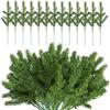 3/5/10Pcs Artificial Pine Branches Green Plants Pine Needles DIY Accessories For Garland Wreath Christmas And Home Garden Decor