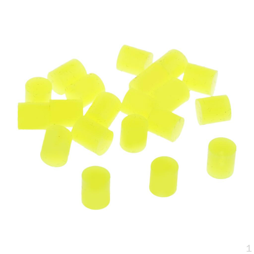 20 Pcs 2 Colors Fishing Floating Beads