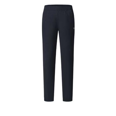 Stylische weiche vielseitige einfache gestrickte Sporthose Damen Hosen Dunkelblau A61W521602FNV