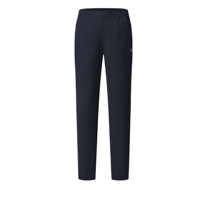 FILA Stylish Soft Versatile Simple Knitted Sports Pants Women bottoms Dark-Blue A61W521602FNV