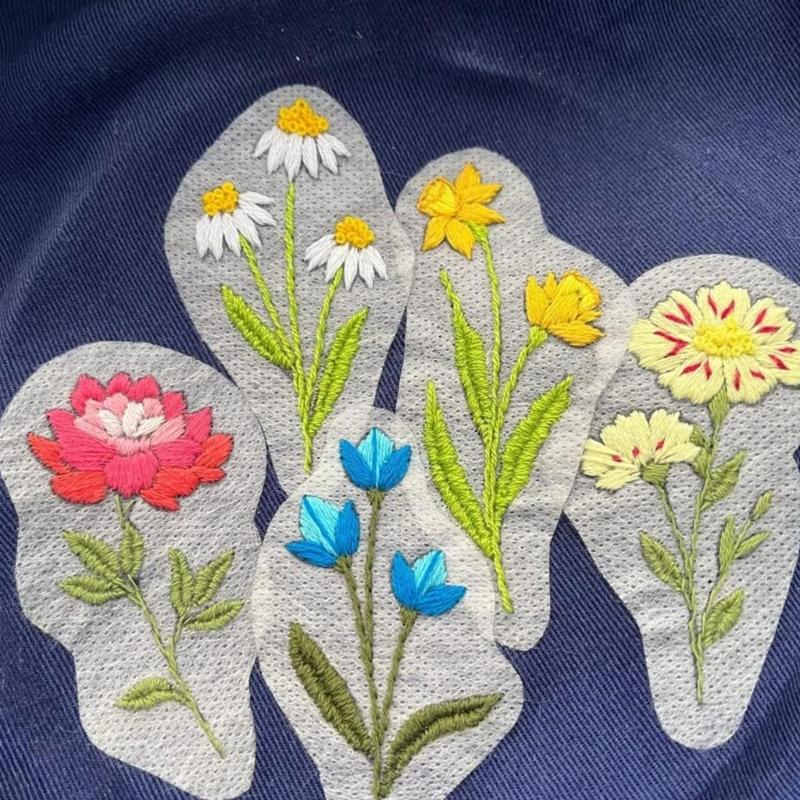 Water Soluble Stabilizers for Embroidery, Water Soluble Embroidery Stabilizers Backing for Machine Embroidery Craft