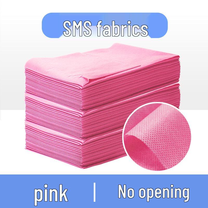 Thickened Non-Woven Disposable Bed Sheets with Hole for Travel and Salons