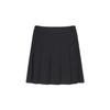 Anew Golf W Logo Band Point Pleats Sq_Bk
