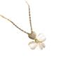 2026 Trendy Four-Leaf Clover Necklace for Women - S925 Sterling Silver, Light Luxury Fashion Clavicle Chain