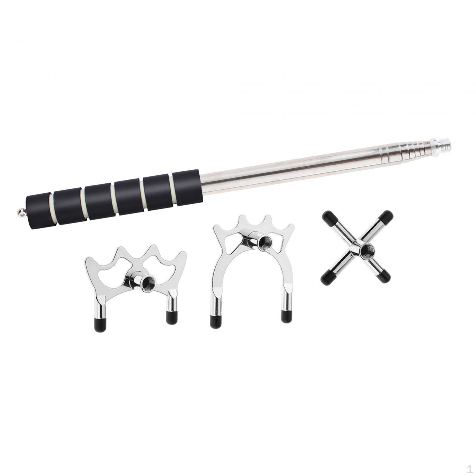 

Выдвижной бильярдный кий, легкий аксессуар для моста с головкой для клуба Low High Cross Head